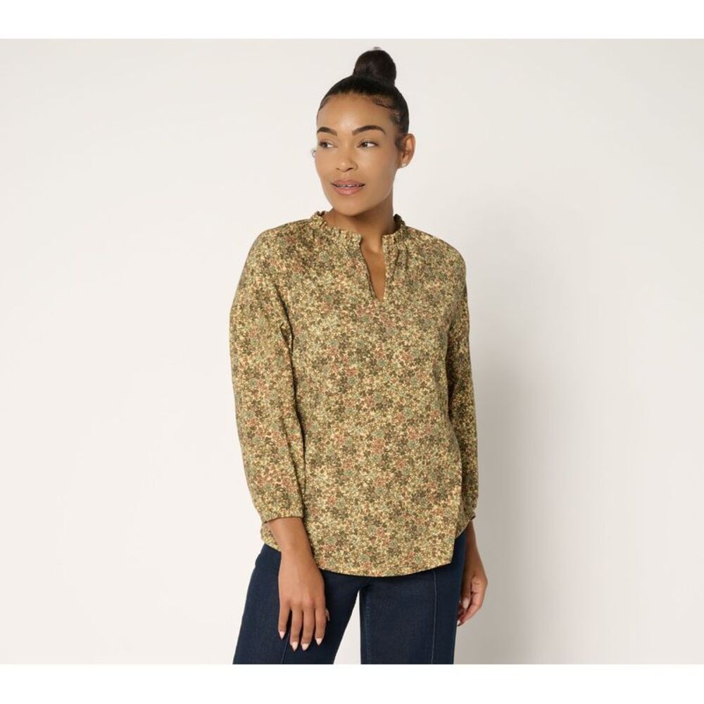 Ree by The Pioneer Woman Women's Top Sz 2XS (XXS) Make Your Multi-colored